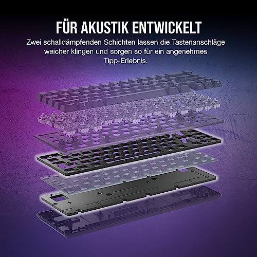 Corsair K65 PRO Mini RGB 65% Optisch Mechanische Gaming Tastatur - Schwarz – Ansicht 5