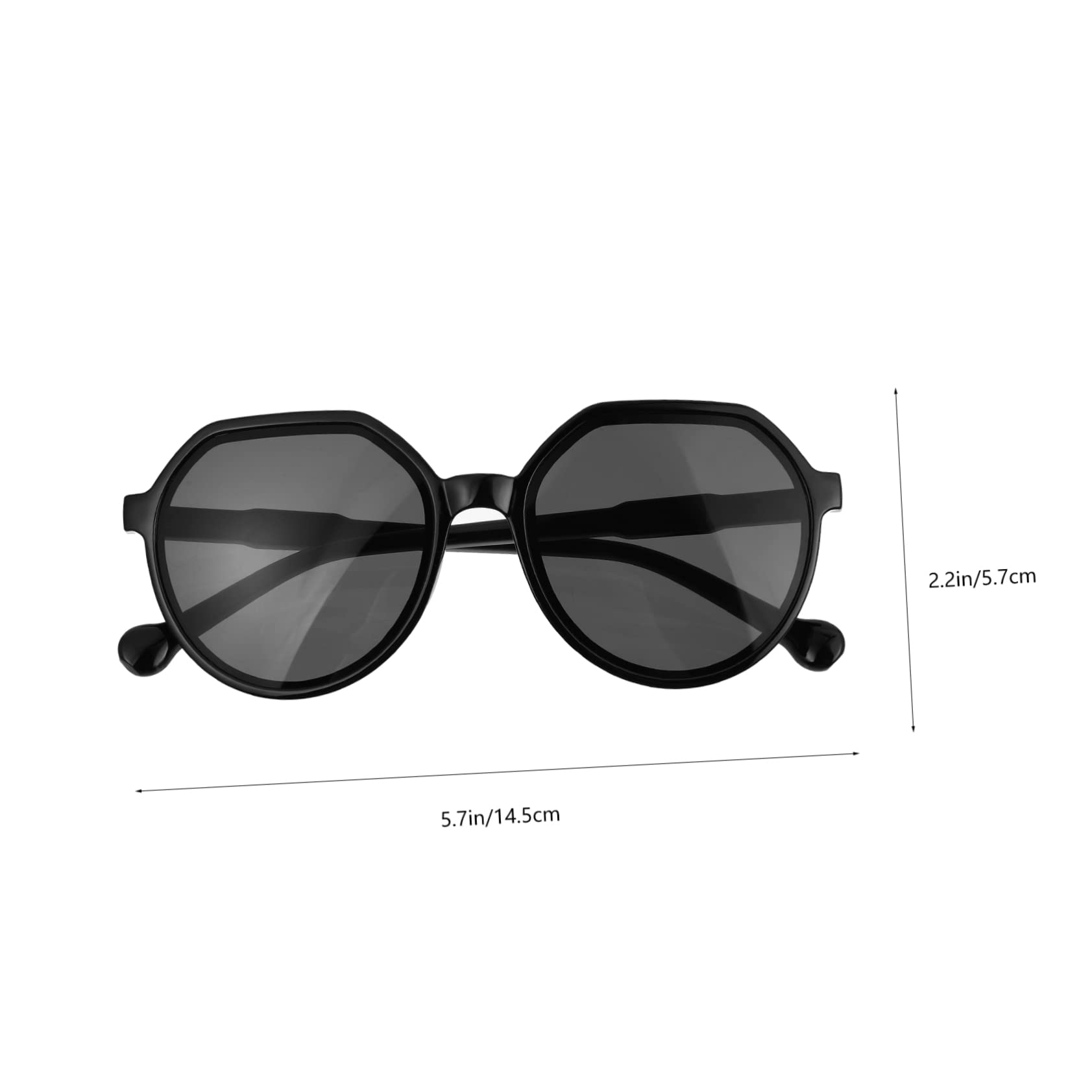 BESPORTBLE Candy Color Round Sunglasses for Unisex Fashionable Sun Shades for Travel Present Lightweight and Design for Summer Outings and Festivals