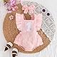 Winmany Baby Mädchen Erster Geburtstag Outfit 1. Geburtstag Süße Baumwolle Strampler Mit Stirnband Cake Smash Fotoshooting Bodysuits Kleidung