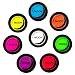 Moon Glow - Neon Blacklight Eye Shadow 0.12oz Sett of 8 colours – Glows brightly under UV Lighting!