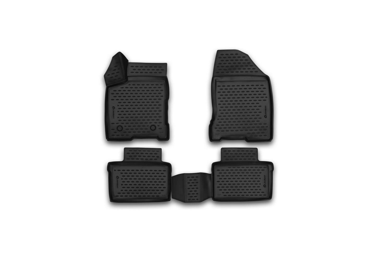 ELEMENT Alfombrillas 3D para Hyundai Tucson III 2015-2021 | SUV | Alfombrillas Coche Originales | 4 Piezas — view 100