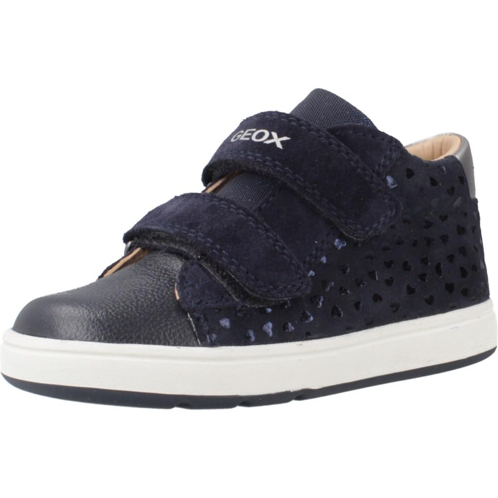 Geox Baby B Biglia Girl First Steps Dk Navy, 21 EU