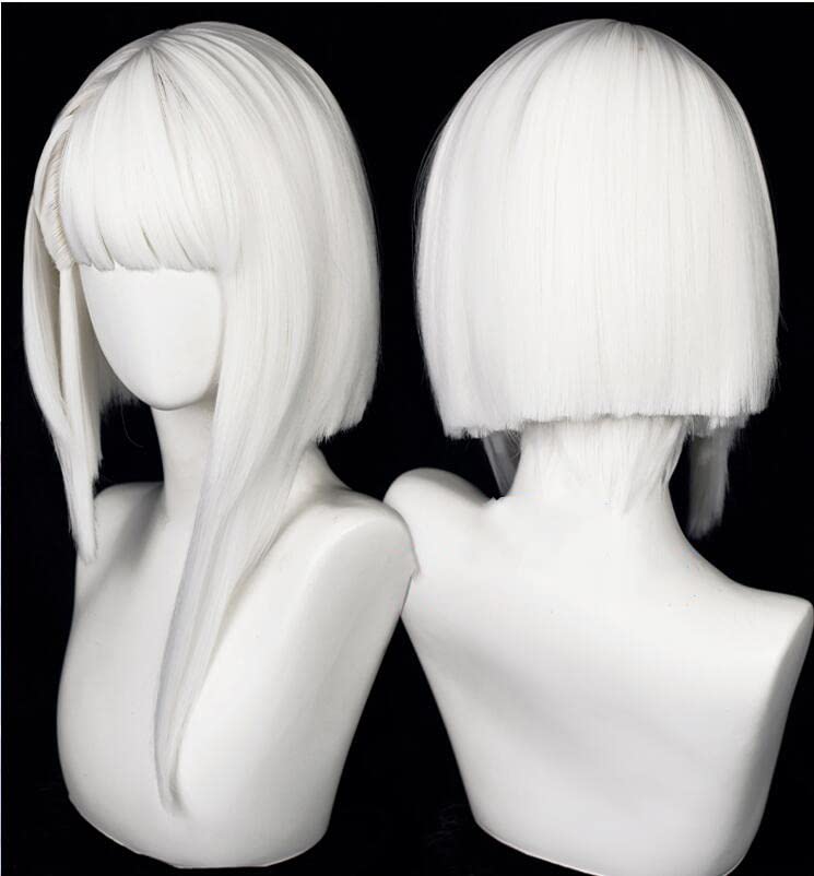 osseoca Martinez cos wig Spell color highlights Multistage dyeing 29cm (David): Lucy white