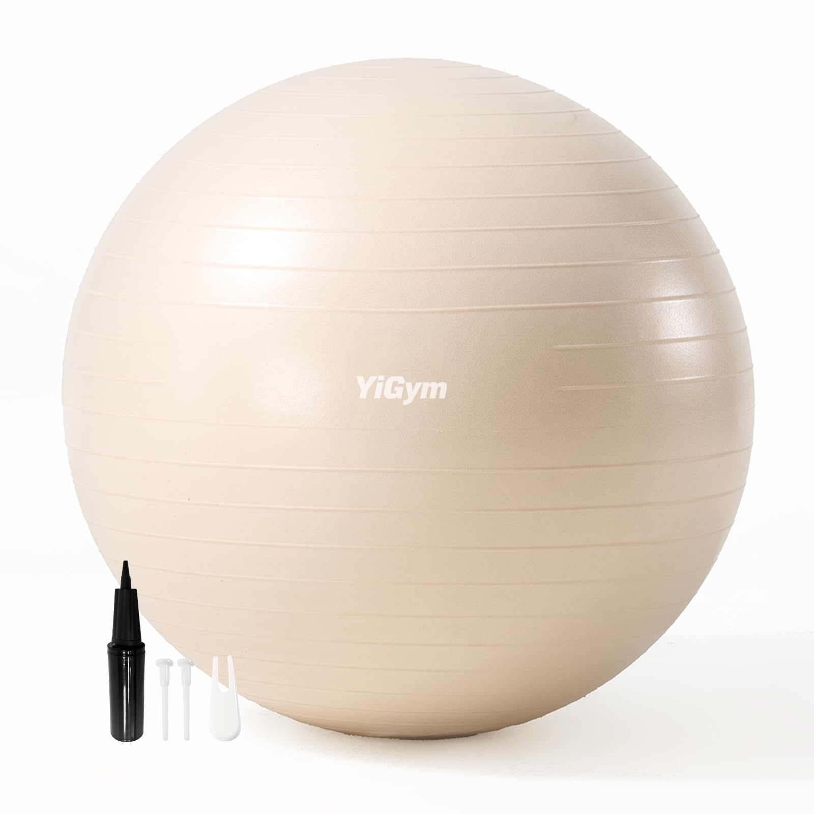 YiGym Yoga Ball 55cm Exercise Ball for Yoga Pilates Core Training Pregnancy