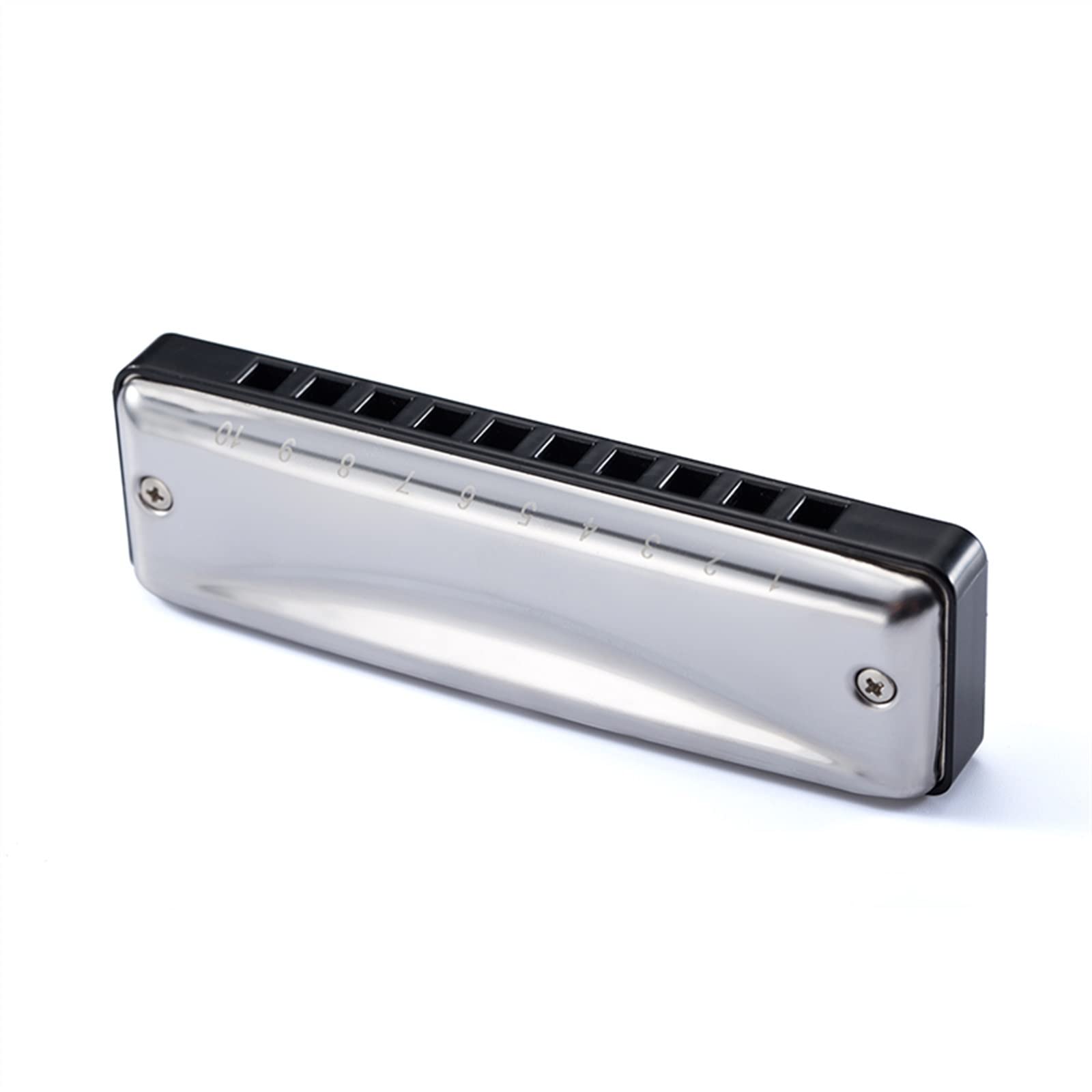 Harmonijka Ustna 10-otworowa Harmonijka Ustna Instrument Muzyczny Dla Początkujących Harmonijka Dla Początkujących (Color : Key of E)