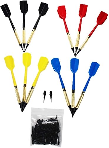 Miniatura 2 de GLD dardos con punta blanda, set de 12 con 250 puntas.