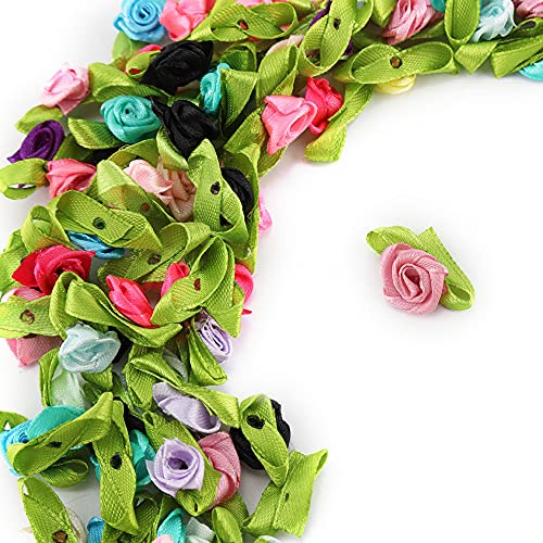 Flor artificial, 100 unidades de flor artificial faça você mesmo, para festa de banquetes em família