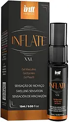 Inflate 15g Gel Vasodilatador Masculino com Efeito Quente Canela