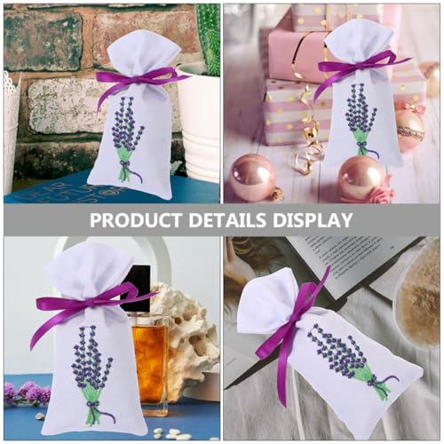 Ipetboom 9pcs Bolsas de Sachet Lavanda Portátiles miniatura 4