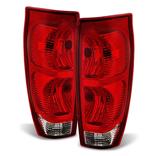 ACANII - For 2002-2006 Chevy Avalanche 1500 2500 Factory Style Tail Lights Brake Lamps Assembly Driver & Passenger Side