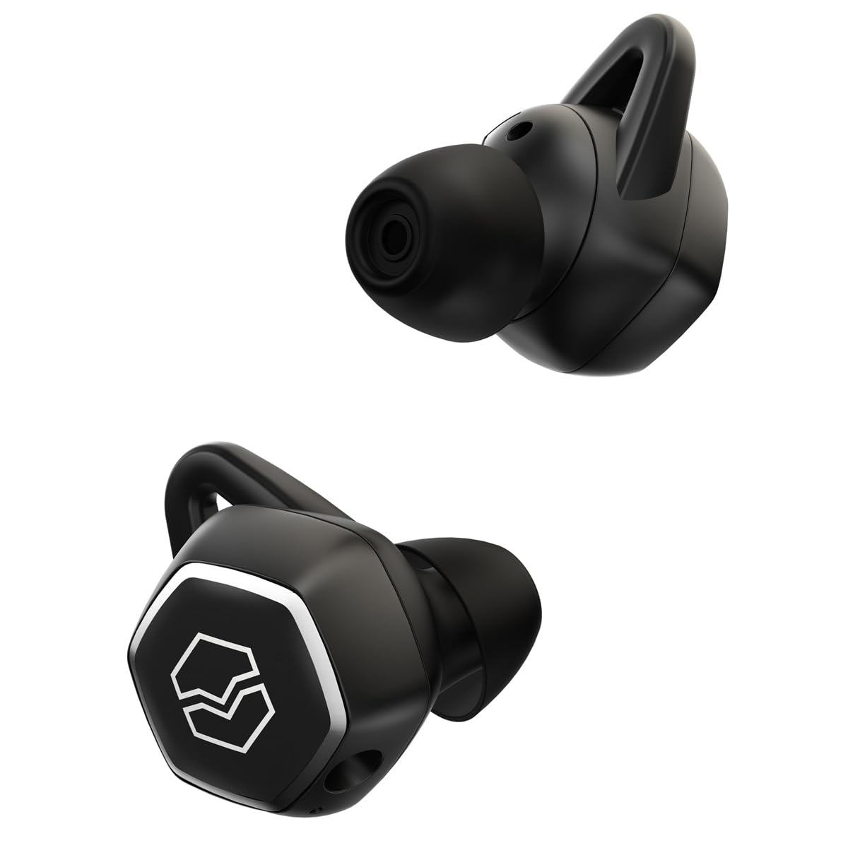 V-MODA Hexamove Pro, Wireless Earbuds - Black (HEXM-PR-BK)