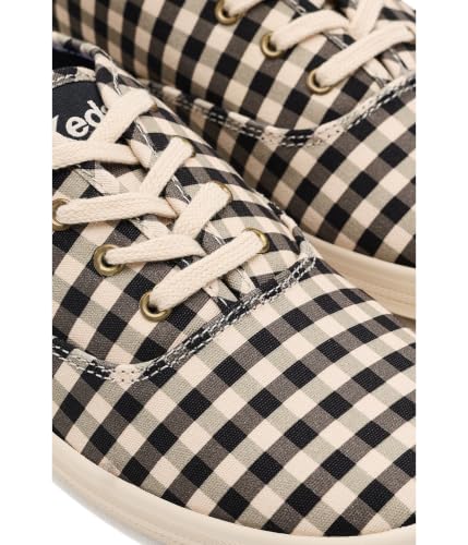 Image of Keds Women's Champion Canvas Lace-Up Black /ParchMen'st Buffalo Plaid Canvas 11 Wide
