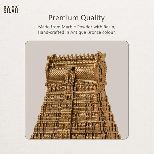 Image of SILAII Srivilliputhur Andal Temple - Monumental Sculpture (6 INCHES)