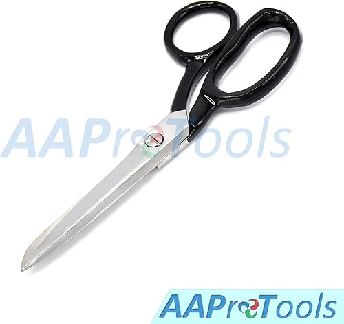 Miniatura 3 de Tijeras de sastre alemanas de alta calidad para corte de tela resistente, tapicería de 14 pulgadas (negro)