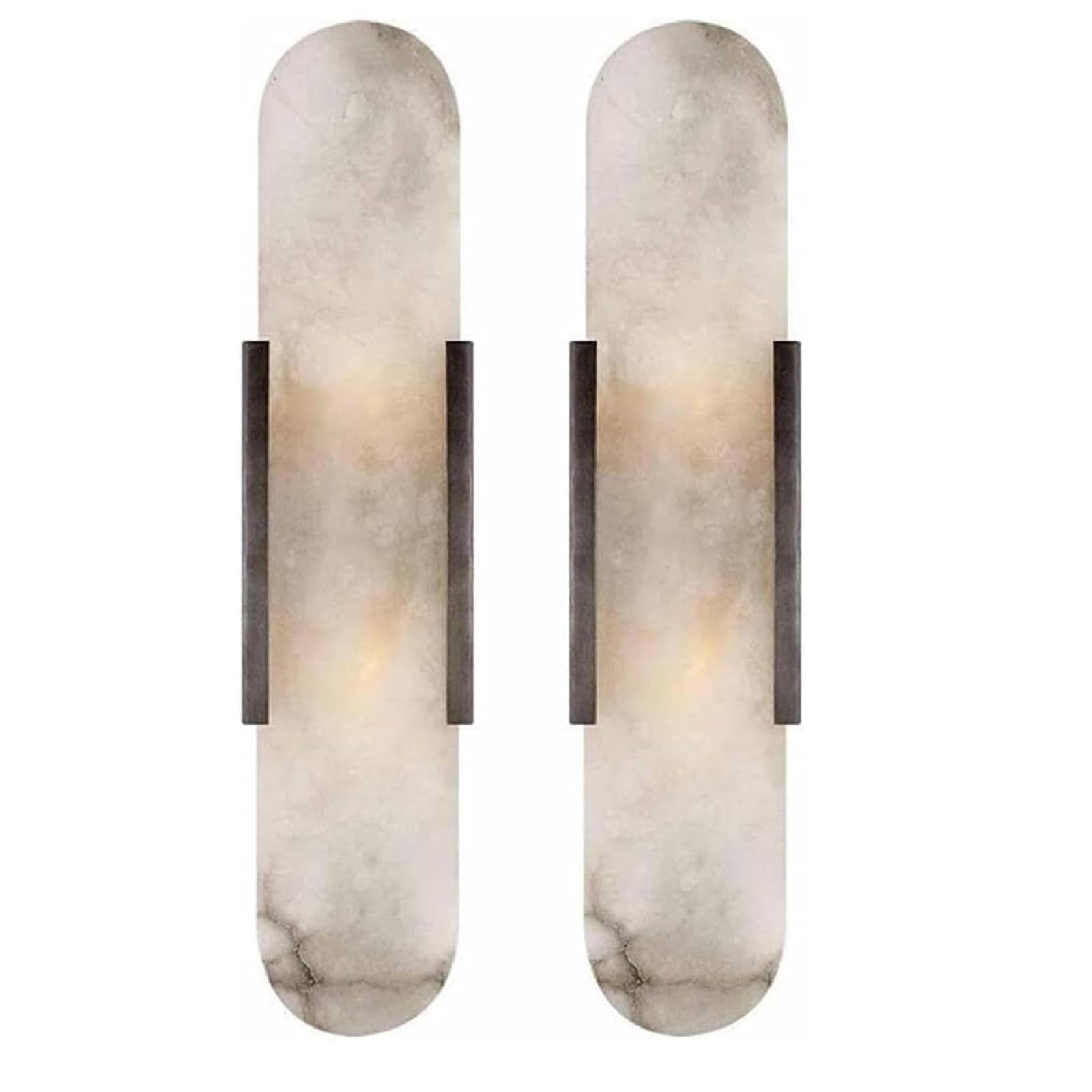 LYOUAE Nordic Natural Marble Wall Lamp Modern Alabaster Wall Sconce