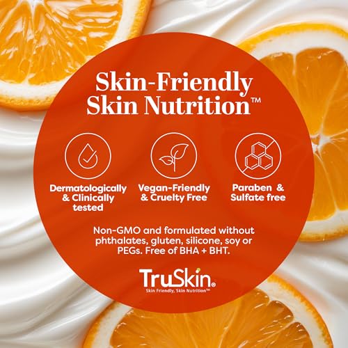 TruSkin Super C Duo with Vitamin C Plus Super Serum for Face, 1 fl oz & Vitamin C Brightening Moisturizer, 2 fl oz – Anti Aging Skin Care Gift Set for Hydrated, Smooth & Firmer-Looking Skin - Image 8