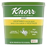 Knorr Professional Select Vegetable Stock Base Vegetarian, Gluten Free, No added MSG, 1.82 lbs, Pack of 6