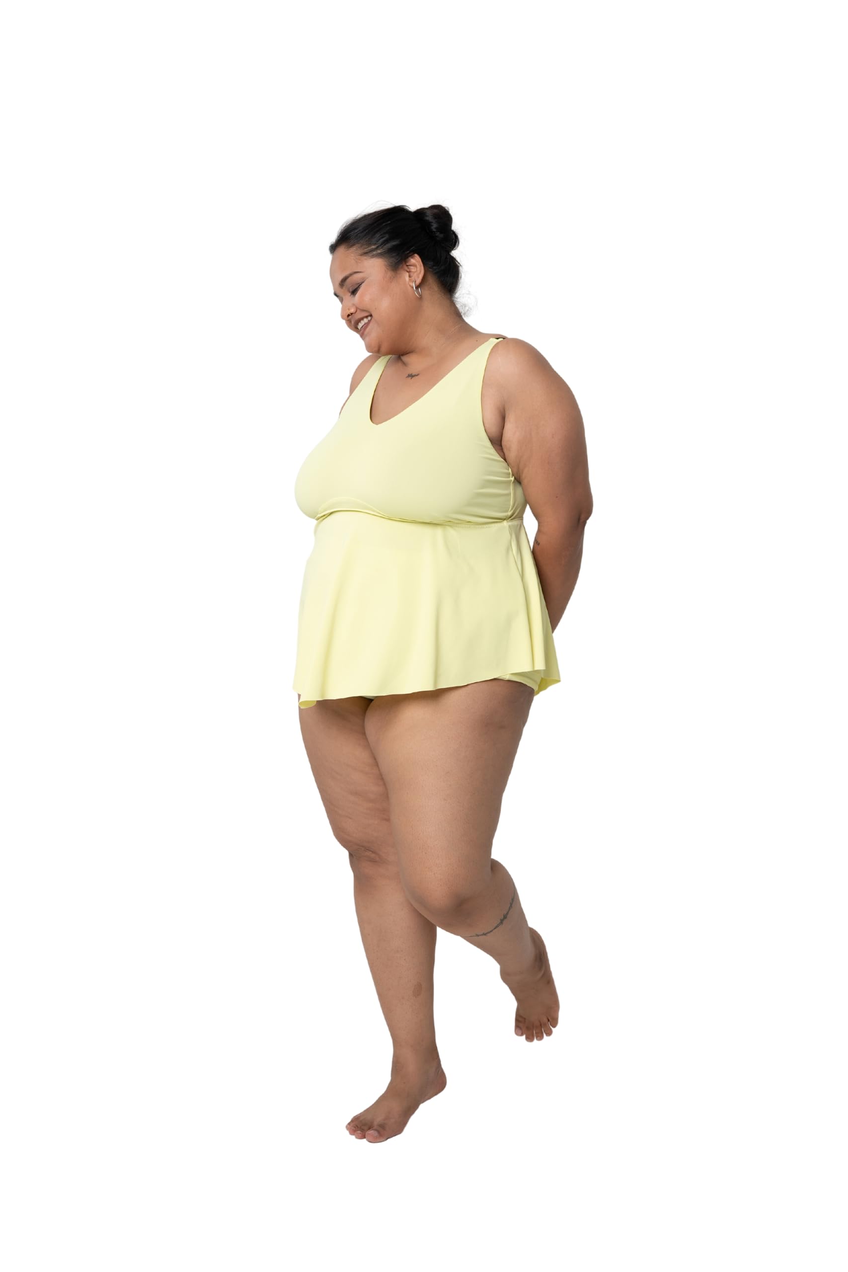 spirit animal Plus Sized Tankini for Women | Tankini Swimsuit Coord Set for Women | 4 Way Stretchable Bath Suit with Lightly Padded Cups | Quick Dry Fabric | Chlorine & UPF 50 + Resistant-picture-24