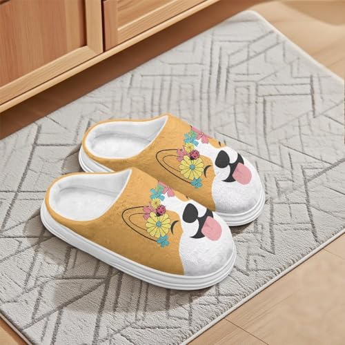 House Slippers for Women Memory Foam Slippers Slip On House Shoes Comfortable Bedroom Shoes Winter Slipper Indoor 5