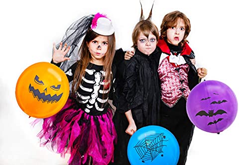 18Pcs Halloween Punch Ball Balloons Party Favors For Kid Halloween Treats 18 Inch Large Punching Balloons Goodie Bag Filler Party Game Supplies #TOP6