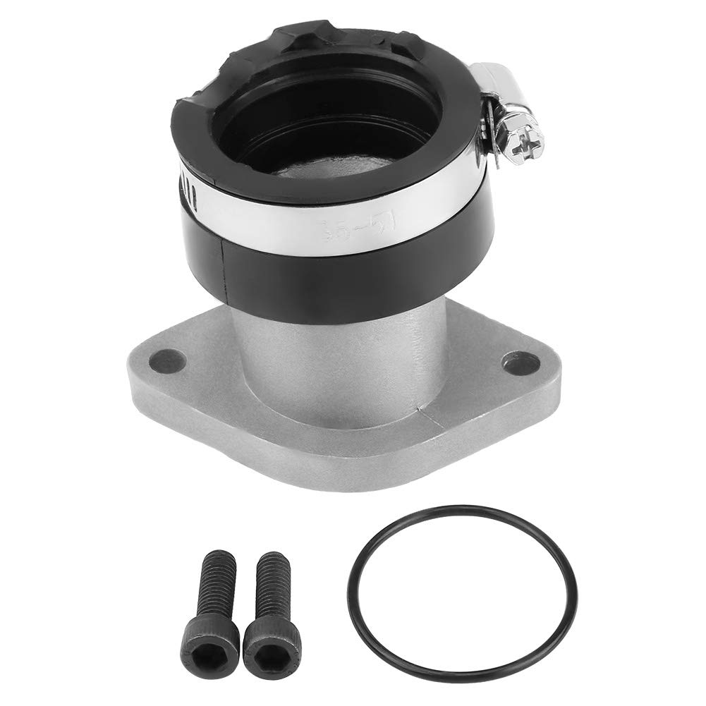 Qiilu Junta de arranque de carburador de colector de admisión para Yamaha Bear Tracker 250 1999-2004