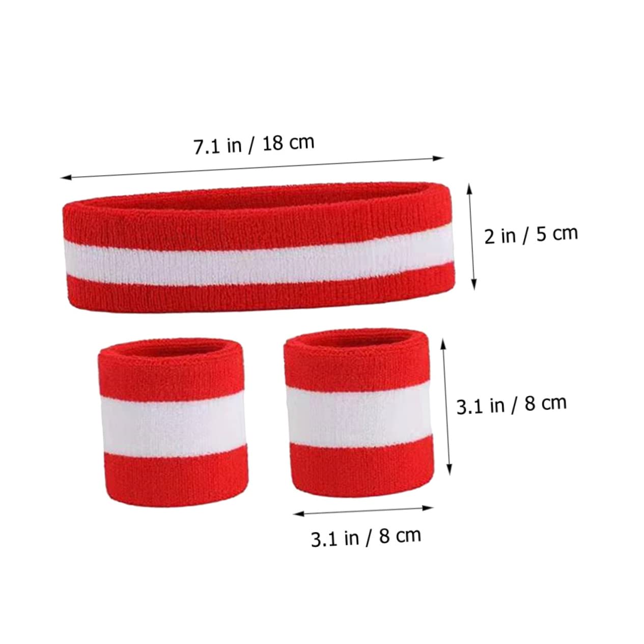 TOYANDONA Conjunto Banda el Sudor y Muñequera Banda Resistente Sudor Yoga Running Baloncesto
