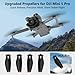 16-Pack Propellers for DJI Mini 5 Pro – Low-Noise Precision-Balanced Drone Blades for Stable Flight, Lightweight Flexible Replacement Propellers with Quick-Release Design