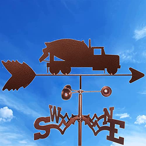 Girouette de jardin camion XJBTBA pour animer votre cour extérieure