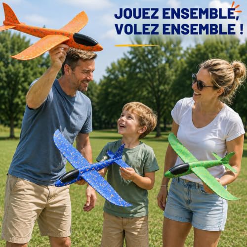 4 Pièces 38 CM Avion Polystyrene Planeur Enfant, Planeurs en Polystyrène – vue 6