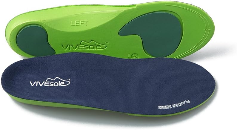 Vivesole full length orthotic insoles with arch support for plantar fasciitis relief