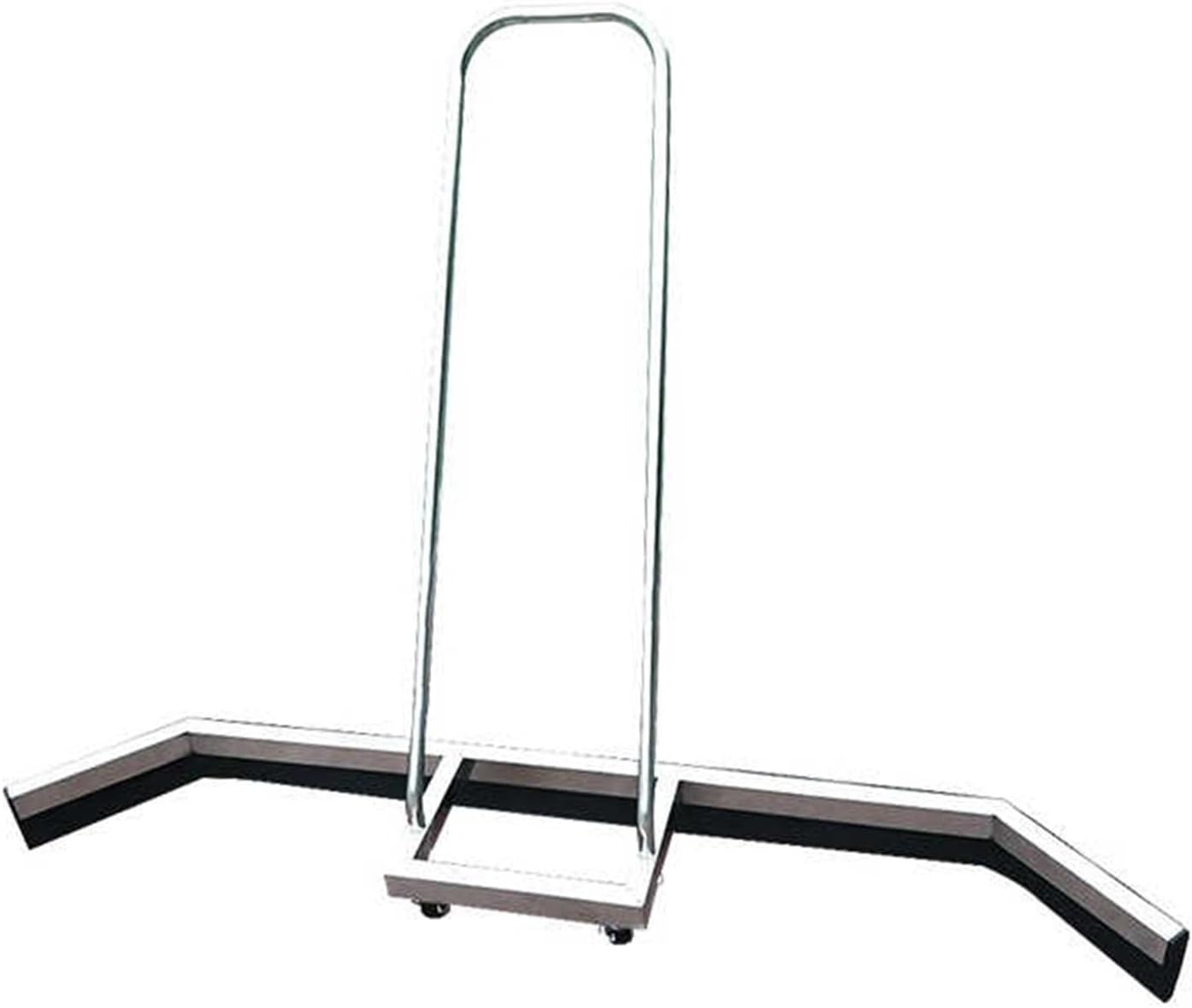 Tennis Court Squeegee,Floor Water Remover with 360°Wheels,Stainless Steel Sport Court Accessories,for Sport Courts Garages,Silver