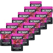 OH SNAP! Cranberry Sweeties 12 Pack - Cranberries Infused With a Blend of Fruit Juices - Ready To Eat Infused Cranberry Snacks - Gluten-Free, Fat-Free - Delicious & Healthy Snack