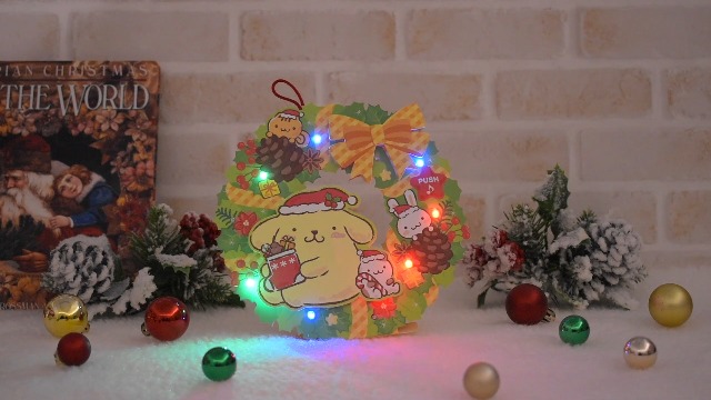 Amazon.co.jp: Sanrio JXPM34-2 SANRIO 476609 Christmas Card, Melody