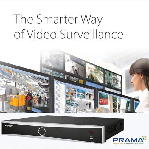 Image of PRAMA PT-NRAS2A32-K2 32 Channel AIsense Network Video Recorder with H.265+ Compression, 2 SATA Interface Supporting HDD up to 10TB Per HDD, 4K HDMI, Upto 80 mbps Incoming Bandwidth.