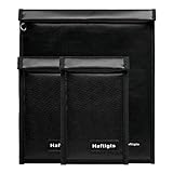 3PCS Faraday Bags for Laptops(20 x 15 inches), Key Fob Protector (9.6 x 4.7 inches), Fireproof & Wat