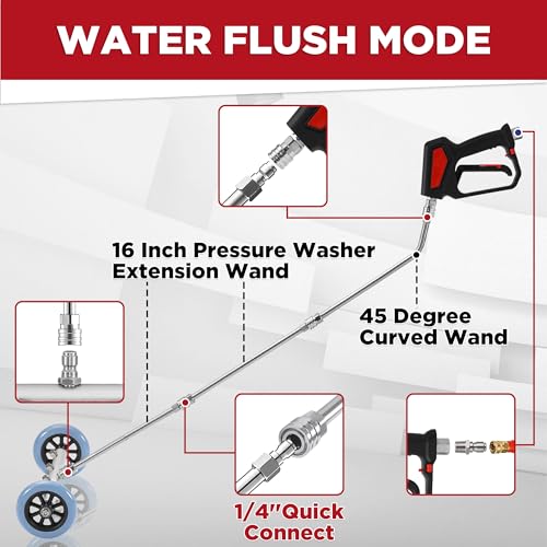 Image of RIDGE WASHER Power Washer Undercarriage Cleaner, Chemical Injector Bottle