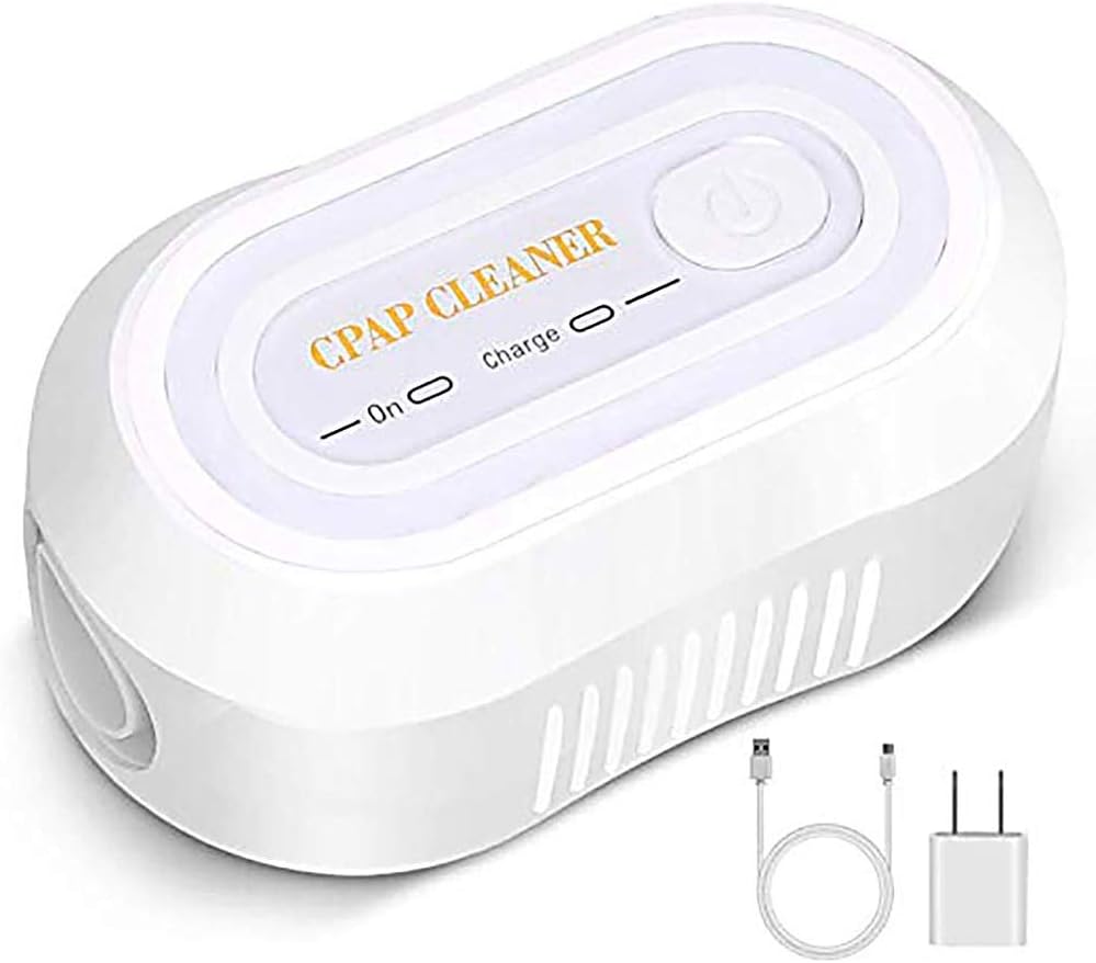 AEROBATICS CPAP Cleaner Portable Ozone Sterilisation USB Ventilation Disinfectant for CPAP Respirators Face Mask Breathing Hoses Accessories