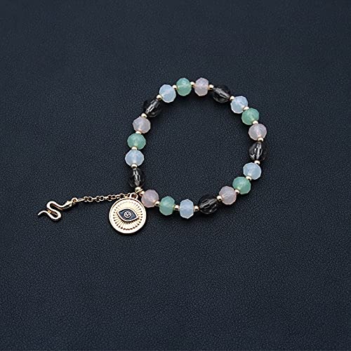 Bracelets filles LuisFranklin : bijoux serpent en émail et perles - 6
