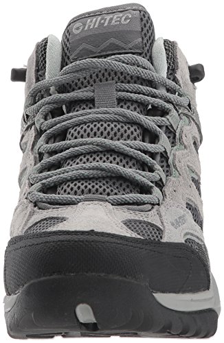 Hi-Tec Women's V-Lite Wild-Fire Mid I Waterproof Hiking Boot, Cool Grey/Graphite/Iceberg Green, 095M Medium Us #TOP1