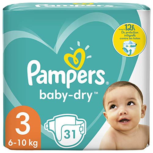Pampers 81715567 - Baby-dry pañales, unisex
