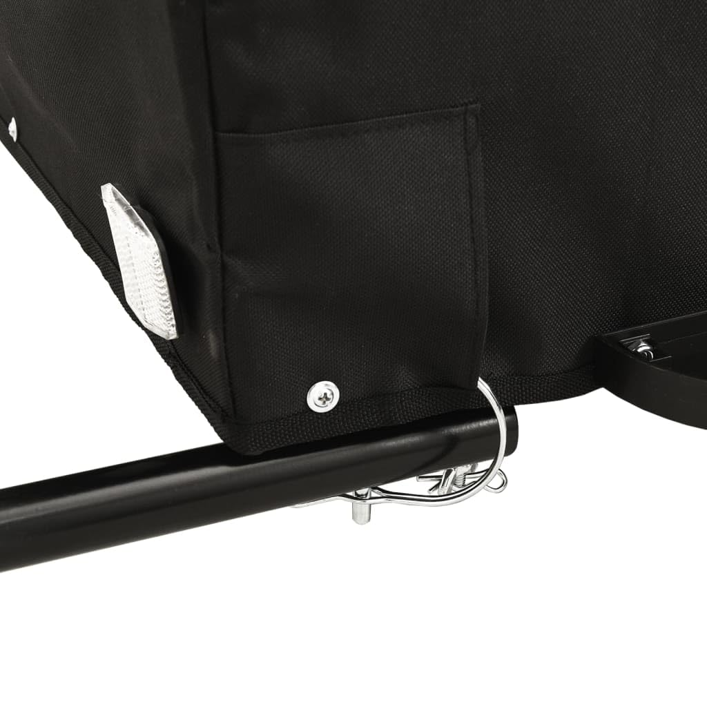 Remolque para Bicicletas, Carrito para, Hierro Resistente, Carrito de Carga para Bicicletas para Equipaje, Mercancías y Herramientas, Incluye Bandera de Seguridad