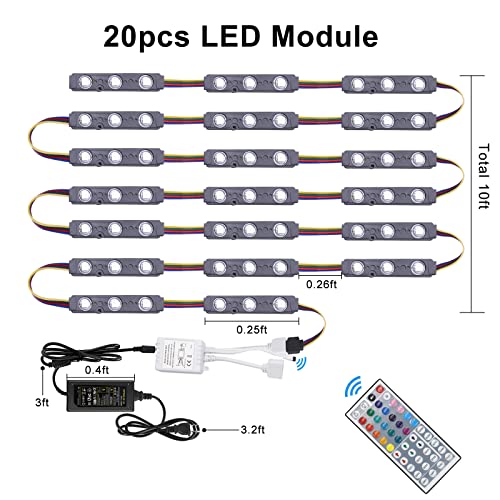 Pomelotree 10PCSG048 Led Window Lights Led Module Lights Waterproof Storefront Lights Business Decorative Lights 12V 5050 Led Lights thumb #8