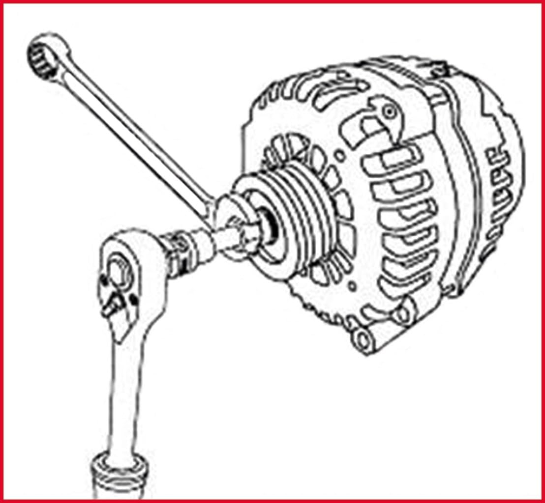 KS Tools Zestaw kluczy KOMBI do alternatorów 13 szt