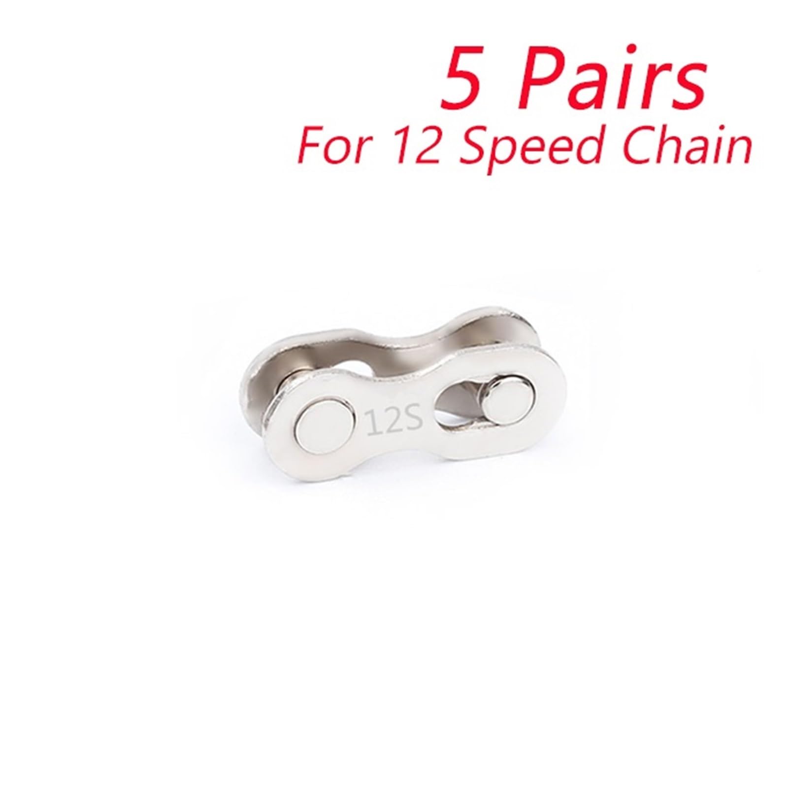 Connecteurs De Chaîne Vélo – 5 Paires Maillons Rapides Acier Pour 8/9/10 Vitesses, Sans Outil