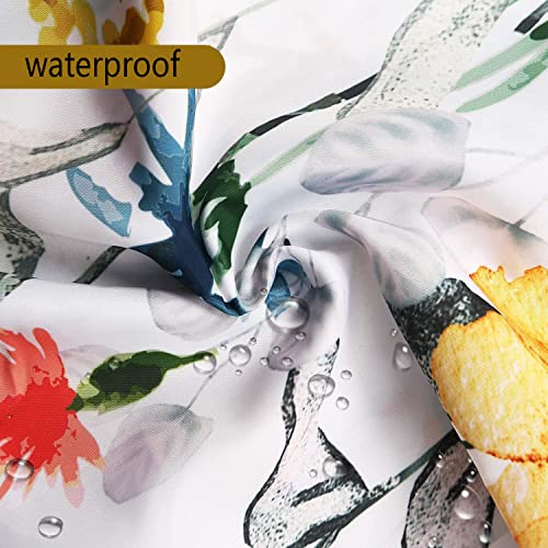 Tersum Warcraft Deck Jet Fighter Shower Curtain For Military Fans Bathroom,Warship Plane Coast Shower Curtain Fabric Shower Curtains 72X72Inch,Durable And Washable With 12 Hooks Ylte041 #TOP4