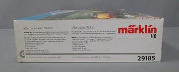 Premium Delta Starter Set 29185 Tank Locomotive+4 Cars+Oval C Tracks+Transformer 110V.-32V.A.+PAPERWORKS