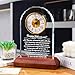 Glass Retirement Clock With Wooden Light Base - Happy Retirement Plaque for Women Men Colleagues Boss Friend - Farewell Gift Idea for Her Going Away - Retired Keepsakes for Teacher Doctor