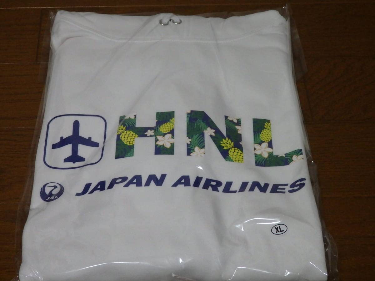 Amazon.co.jp: 限定JAL 日本航空 HNL ハワイ ホノルル パーカー