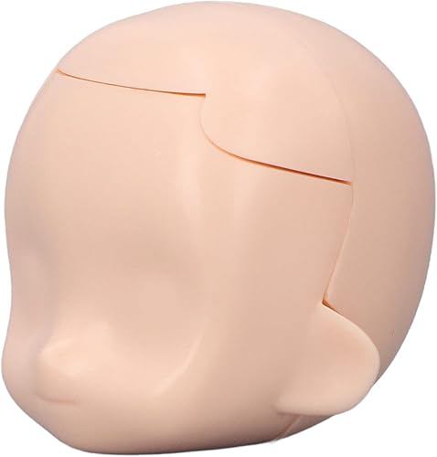 Miniatura 1 de TOPINCN Cabeza de muñeca en blanco, repuesto ecológico, exquisita cabeza de muñeca articulada de bola de silicona para muñeca articulada de 112 para