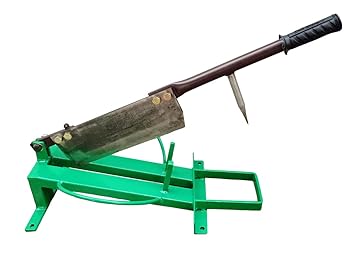 DailyFreshCoco Table Top Tender Coconut Manual Cutter (Metal) MS Spring Blade